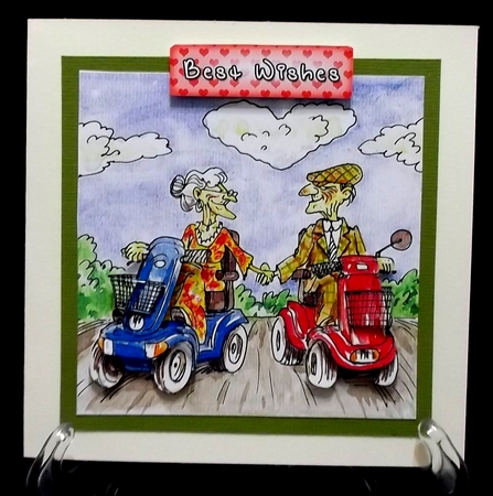 The Wrinklies Decoupage - Loves Young Dream by Suzi Cooper