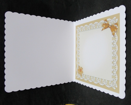 Pretty Viola matching 8 x 8 insert panel by Suzi Cooper