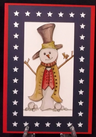 FANCY CHRISTMAS FRAME by Suzi Cooper