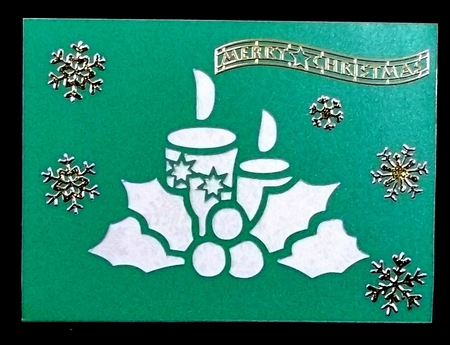 CHRISTMAS CANDLES by Suzi Cooper