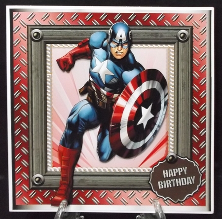 Captain America Mini Kit by Suzi Cooper