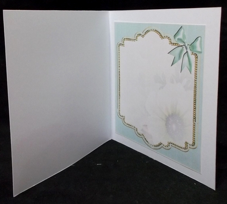 Green & Gold Floral Insert by Suzi Cooper