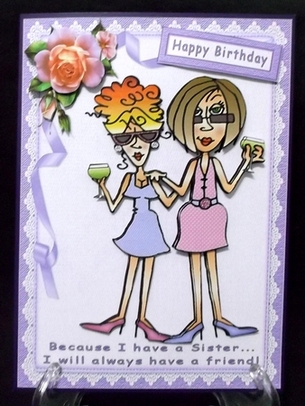 Rita and JJ sister and friend  by Suzi Cooper