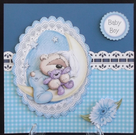 Gingham A4 Backing Paper set of 12 by Suzi Cooper