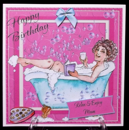 RELAX & ENJOY BIRTHDAY 1 MUM-NAN-FRIEND by Suzi Cooper