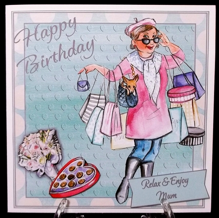 RELAX & ENJOY BIRTHDAY 2 MUM-NAN-FRIEND by Suzi Cooper