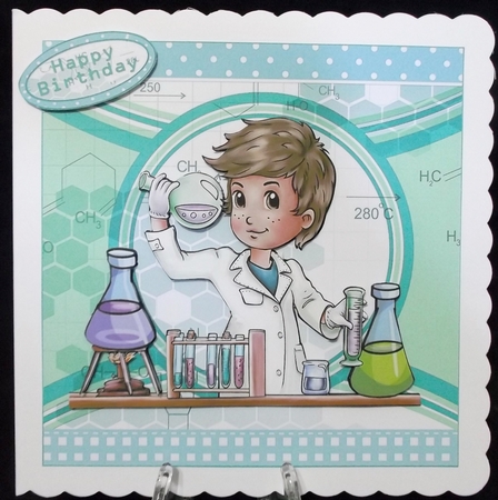 8x8 the young scientist male mini kit by Suzi Cooper