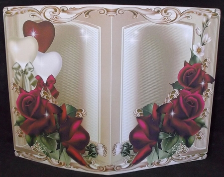 Golden Book Bouquet - Champagne Celebration - Large Design by Suzi Cooper