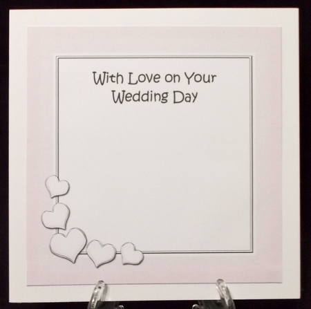 Wedding Day matching 8x8 insert panel by Suzi Cooper