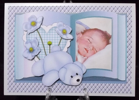 Book New baby Boy  in blue by Suzi Cooper