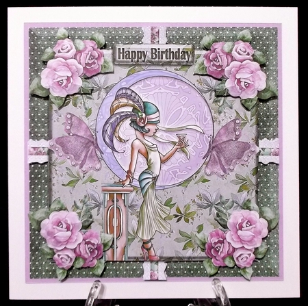 Mini Kit Gorgeous Art Deco Lady by Suzi Cooper