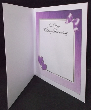 On Your Wedding Anniversary matching 8x8 insert panel by Suzi Cooper