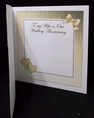 8x8 For My Wife on Our Anniversary Scalloped Corner by Suzi Cooper
