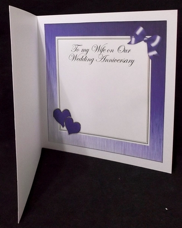 8x8 For My Wife on Our Anniversary Scalloped Corner by Suzi Cooper