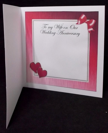 8x8 For My Wife on Our Anniversary Scalloped Corner by Suzi Cooper