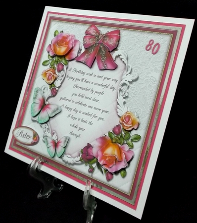 Green Birthday Butterflies by Suzi Cooper