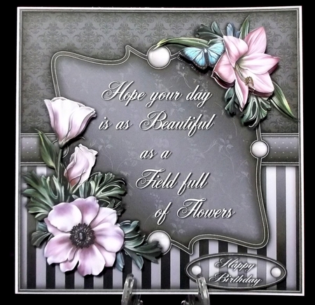 Field Of Flowers 8X8 Mini Kit by Suzi Cooper