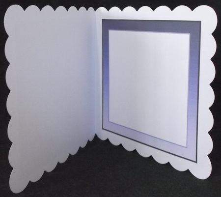 8X8 INSERT PURPLE BORDER by Suzi Cooper