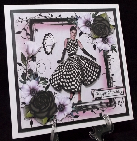 8x8 beautiful fashionista mini kit by Suzi Cooper