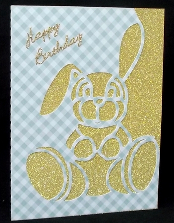 OVER THE EDGE EASTER BUNNY 5 by Suzi Cooper