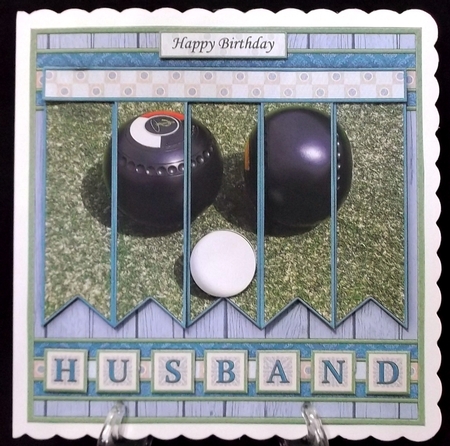 LAWN BOWLS 7.5 Alphabet and Age Quick Card Kit Create Any Name by Suzi Cooper