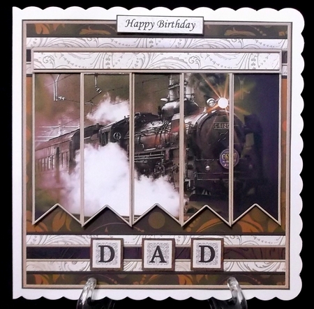 STEAM TRAIN 7.5 Alphabet and Age Quick Card Kit Create Any Name by Suzi Cooper