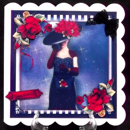 The Handbag Card Front Kit by Suzi Cooper
