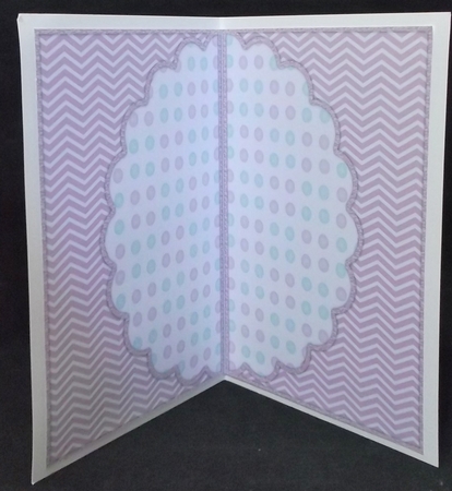 Envelop Card Its a Girl INSERT by Suzi Cooper