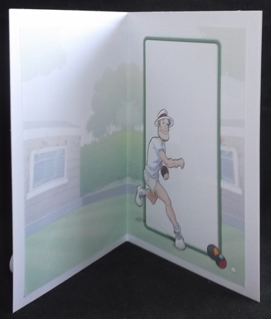 Lawn Bowls Dude 3 Insert by Suzi Cooper