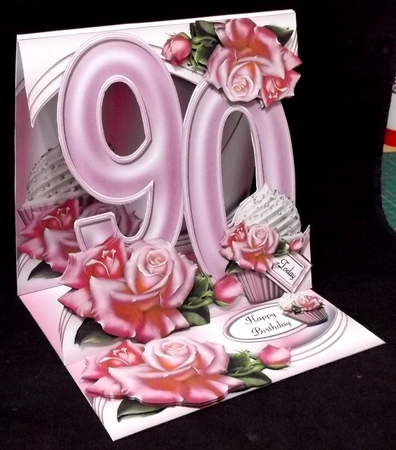 Special Birthday Roses & Cupcakes Easel - Bumper Kit - Ages 30 to 90 by Suzi Cooper