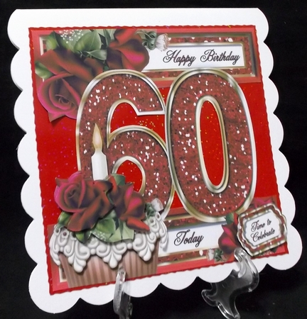 Special Ages Cupcakes and Sparkle - 60 Today by Suzi Cooper