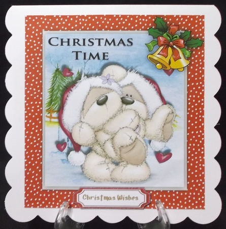 Christmas  Time Teddy 3 by Suzi Cooper