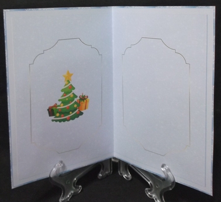 Christmas Tree Blank Insert by Suzi Cooper