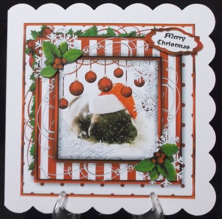 Cute Christmas Toppers 1 - Let there be Peace by Suzi Cooper