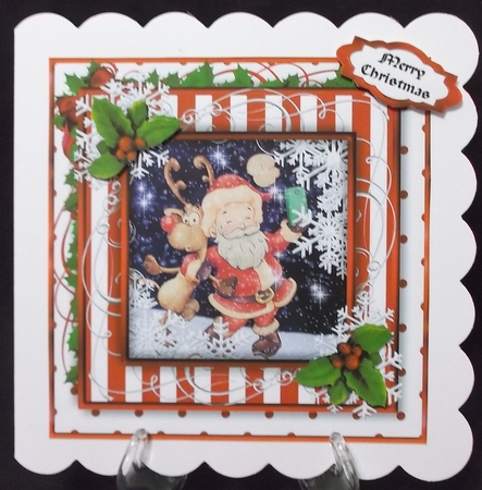 Cute Christmas Toppers 1 - Selfie Besties by Suzi Cooper