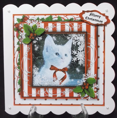 Cute Christmas Toppers 1 - Waiting for Santa by Suzi Cooper