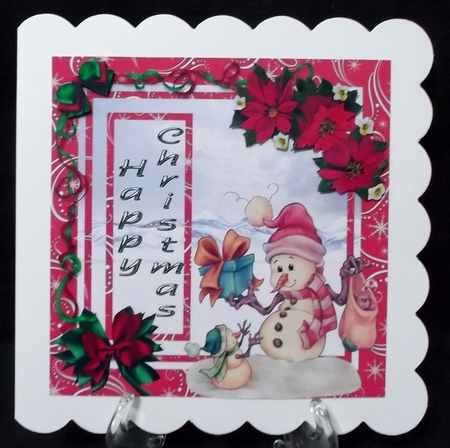 Adorable snowman by Suzi Cooper