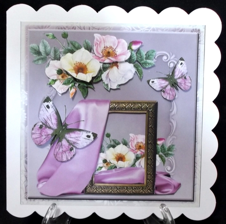 Roses in a frame by Suzi Cooper
