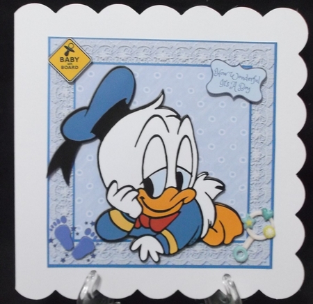Baby Donald & Friends 2 Quick Card by Suzi Cooper