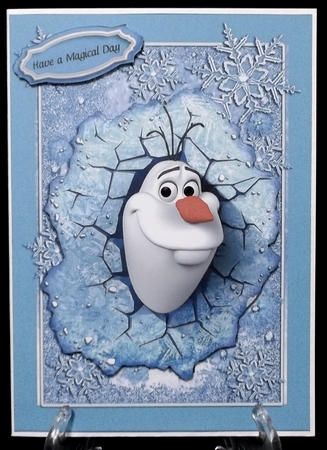 Frozen Fantasy 6x8 Card Front Bumper Kit by Suzi Cooper