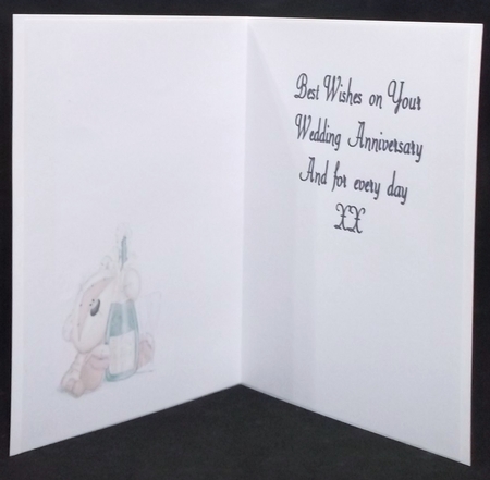 Anniversary Bear  Insert  by Suzi Cooper