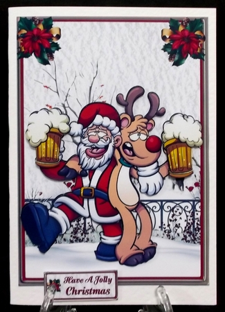 Drinking Santa by Suzi Cooper