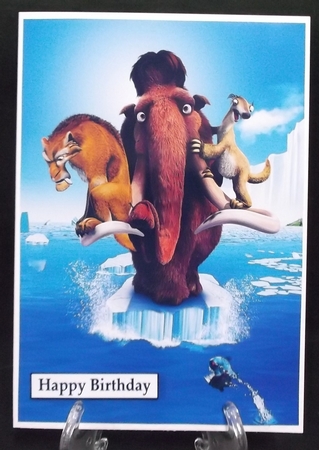 Ice Age A5 Quick Card by Suzi Cooper