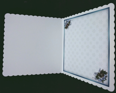 Pinecones in a Teal frame 8X8 insert by Suzi Cooper