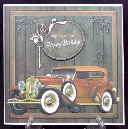 Forever Young Vintage Car Kit.1  by Suzi Cooper
