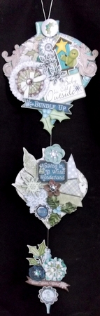 Its Cold Outside Hanging Baubles Trio by Suzi Cooper