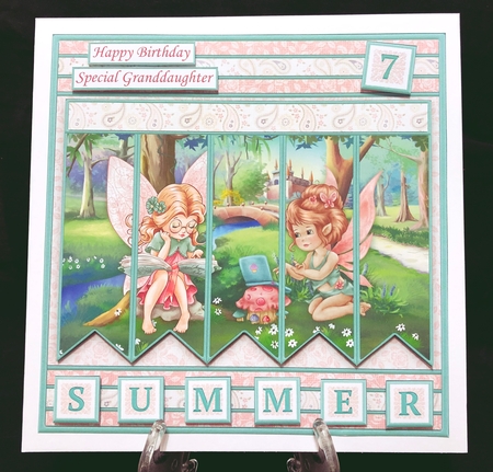 FAIRYLAND 7.5 Alphabet and Age Quick Card Kit Create Any Name by Suzi Cooper