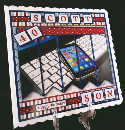 SMARTPHONE & LAPTOP 7.5 Alphabet and Age Quick Card Kit Create Any Name by Suzi Cooper
