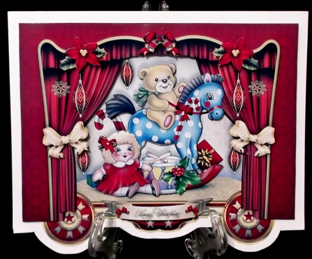 Christmas Train Toy Store for Kids Mini Kit by Suzi Cooper