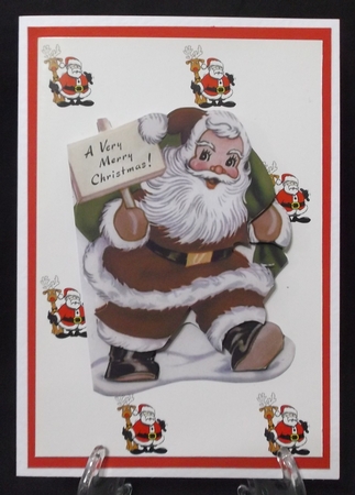 Vintage Santa Step By Step 4  by Suzi Cooper